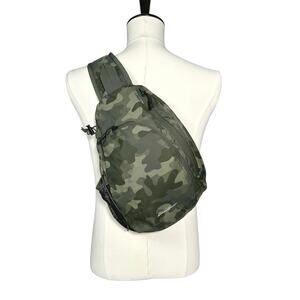 Eddie Bauer | Men | Ripstop Camouflage Outdoor Travel Crossbody Sling Pack